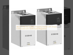 4kw 0.75 Kw Vfd عاكس تردد متغير مع تنظيم العزم و CLVC 0.01% تنظيم السرعة