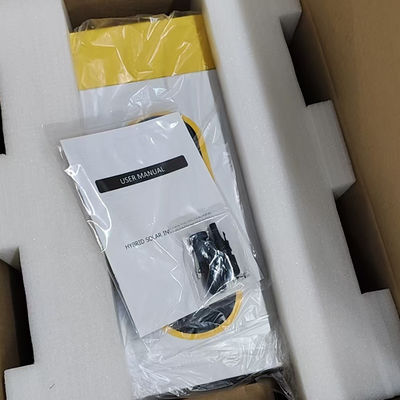 Single Phase Pure Sine Wave 48V Hybrid Solar Inverter 6.2KVA Off Grid MPPT Capable Without Battery Operation