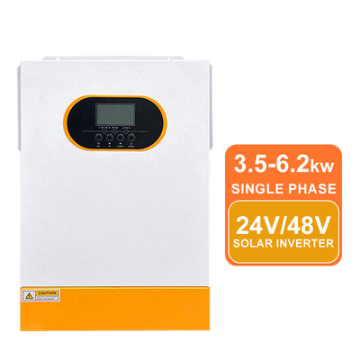 6.2kW Hybrid Solar Inverter 48V Pure Sine Wave with MPPT