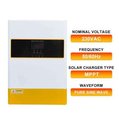 Off Grid Single Phase MPPT 6.2kw 48V Hybrid Solar Inverter Pure Sine Wave Reliable Operation